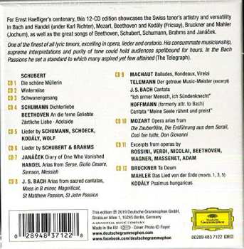 12CD/Set di cofanetti Ernst Haefliger: The Ernst Haefliger Edition