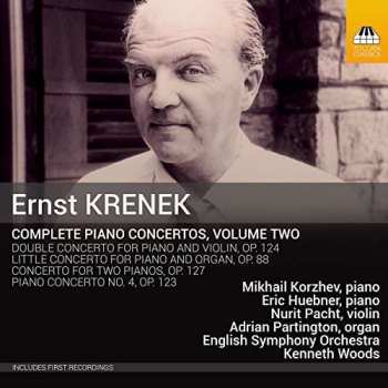 CD Ernst Krenek: Complete Piano Concertos, Volume Two