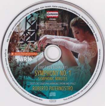 CD Staatsphilharmonie Rheinland-Pfalz: Symphony No. 1 / Symphonic Minutes