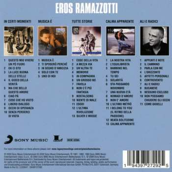 5CD/Set di cofanetti Eros Ramazzotti: Original Album Classics