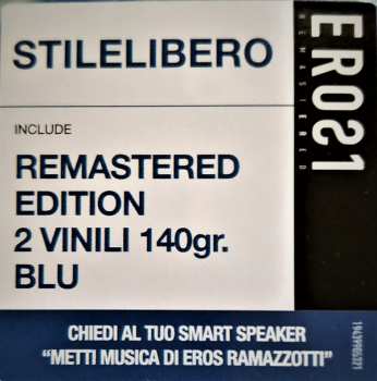 2LP Eros Ramazzotti: Stilelibero CLR