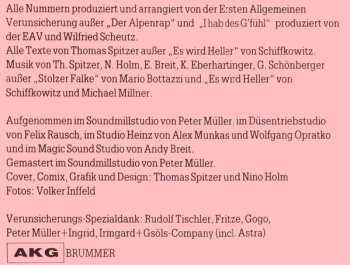 LP EAV (Erste Allgemeine Verunsicherung): Spitalo Fatalo