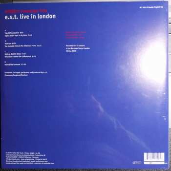 2LP E.S.T.: E.S.T. Live In London LTD | CLR