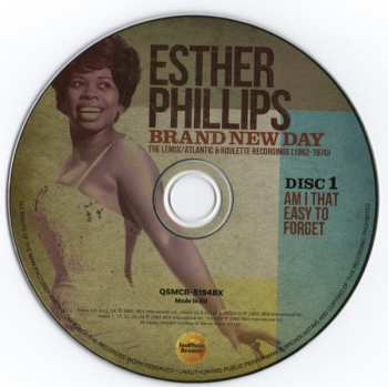 5CD/Set di cofanetti Esther Phillips: Brand New Day (The Lenox/Atlantic & Roulette Recordings 1962-1970)