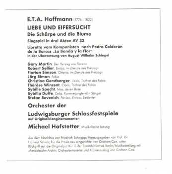 2CD E.T.A. Hoffmann: Liebe Und Eifersucht