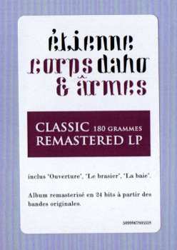 LP Etienne Daho: Corps & Armes 