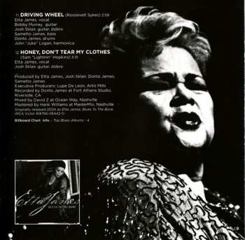 CD Etta James: Blues To The Bone