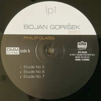 2LP Philip Glass: Etudes For Piano Book 1, Nos. 1-10