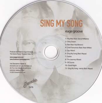 CD Euge Groove: Sing My Song