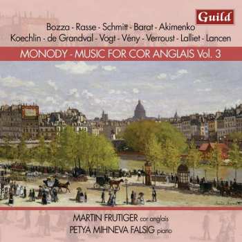 2CD Martin Frutiger: Monody - Music For Cor Anglais Vol. 3