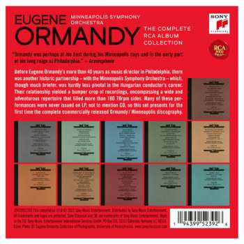 11CD/Set di cofanetti Eugene Ormandy: The Complete RCA Album Collection