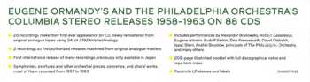88CD/Set di cofanetti The Philadelphia Orchestra: The Columbia Stereo Collection 1958-1963