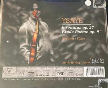 SACD Eugene Ysaye: 6 Sonates Op.27 / Etude Poème Op.9