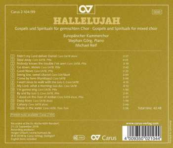 CD Europäischer Kammerchor: Hallelujah: Gospels And Spirituals For Gemischten Choir