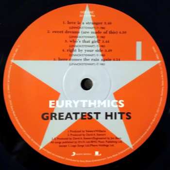2LP Eurythmics: Greatest Hits