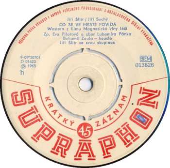 SP Jiří Suchý: Co Se Ve Městě Povídá / Krajina Posedlá Tmou