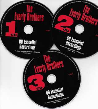 3CD Everly Brothers: 60 Essential Recordings