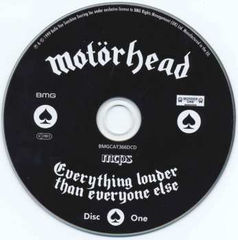 2CD Motörhead: Everything Louder Than Everyone Else