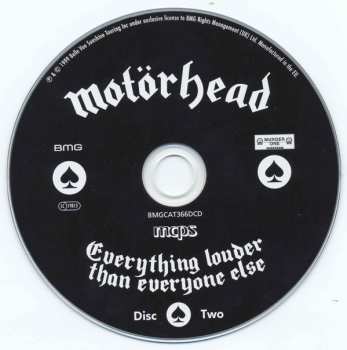 2CD Motörhead: Everything Louder Than Everyone Else