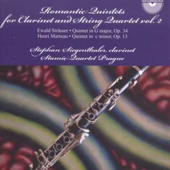 CD Stamic Quartet: Romantic Quintets For Clarinet And String Quartet Vol 2