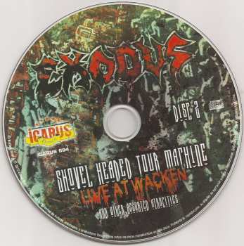 CD/2DVD Exodus: Shovel Headed Tour Machine