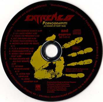 CD Extreme: Extreme II: Pornograffitti (A Funked Up Fairy Tale)