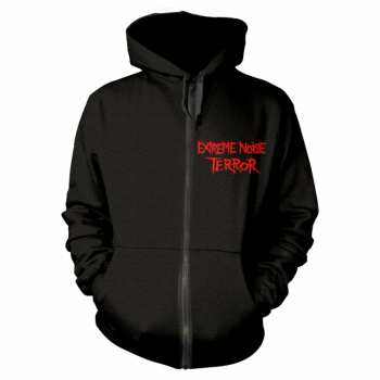 Merch Extreme Noise Terror: Felpa con cerniera In It For Life (variant)