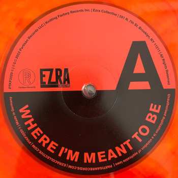 2LP Ezra Collective: Where I'm Meant To Be CLR | DLX | LTD
