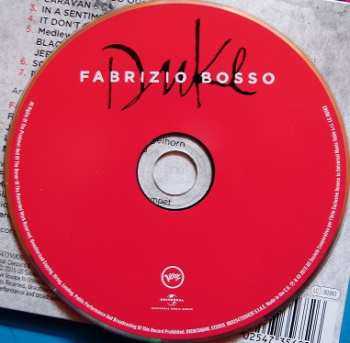 CD Fabrizio Bosso Quartet: Duke