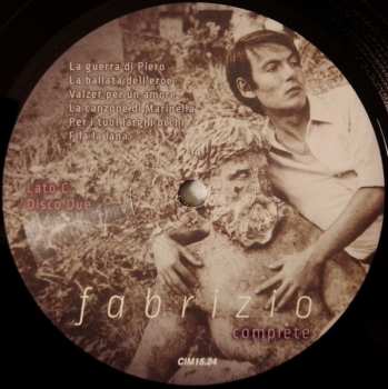 2LP Fabrizio De André: Complete LTD