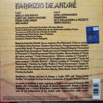 CD Fabrizio De André: Fabrizio De André - L'indiano