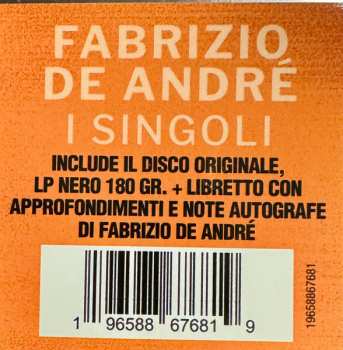 LP Fabrizio De André: I Singoli