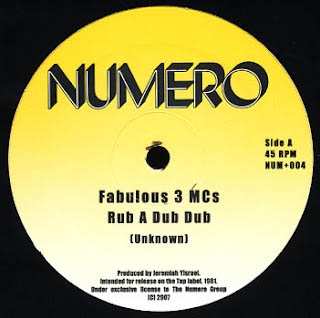 LP Fabulous 3 MCs: Rub A Dub Dub