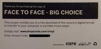 LP Face To Face: Big Choice
