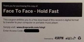 LP Face To Face: Hold Fast (Acoustic Sessions)