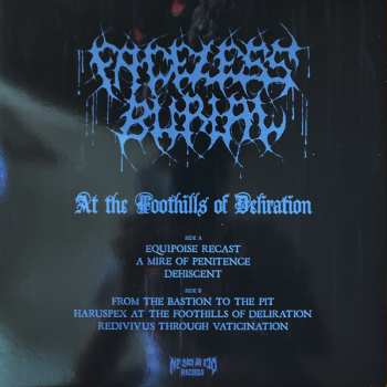LP Faceless Burial: At The Foothills Of Deliration