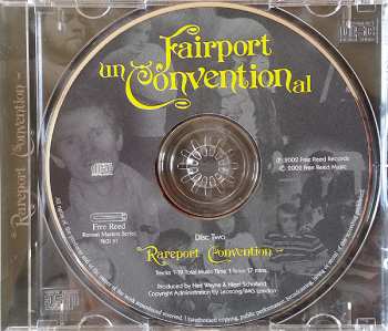 4CD/Set di cofanetti Fairport Convention: Fairport Unconventional