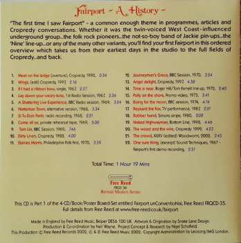 4CD/Set di cofanetti Fairport Convention: Fairport Unconventional