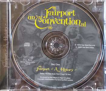 4CD/Set di cofanetti Fairport Convention: Fairport Unconventional