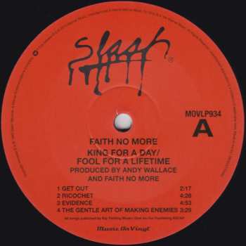 2LP Faith No More: King For A Day Fool For A Lifetime