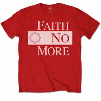 Merch Faith No More: Maglietta Classic New Logo Faith No More Star 
