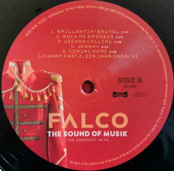 2LP Falco: The Sound Of Musik (The Greatest Hits)