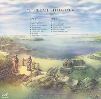 3LP/Set di cofanetti Falcom Sound Team Jdk: Ys: The Oath In Felghana Original Soundtrack + LTD | CLR