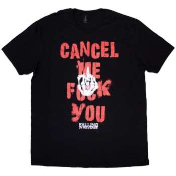 Merch Falling In Reverse: Maglietta Cancel Me