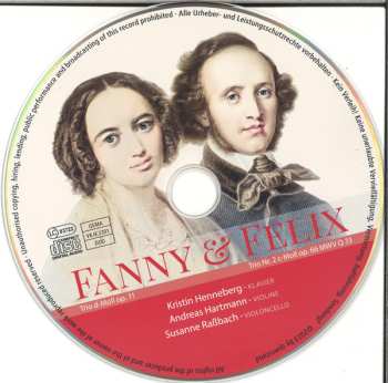 CD Felix Mendelssohn-Bartholdy: Klaviertrios