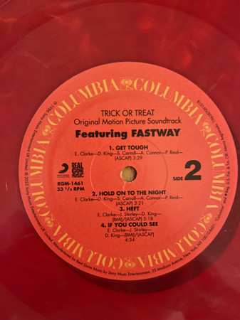 LP Fastway: Trick Or Treat (Original Music Score) LTD