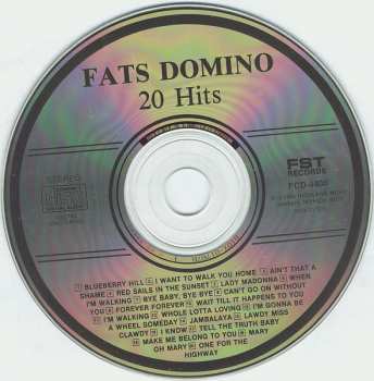 CD Fats Domino: 20 Hits