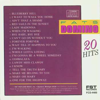 CD Fats Domino: 20 Hits