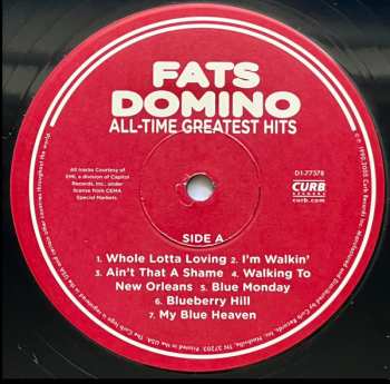 LP Fats Domino: All-Time Greatest Hits