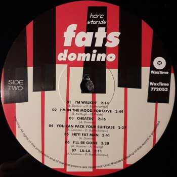LP Fats Domino: Here Stands Fats Domino LTD